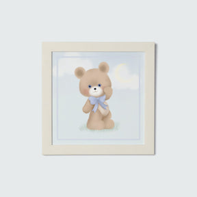 Quadro com Moldura e Vidro Bear